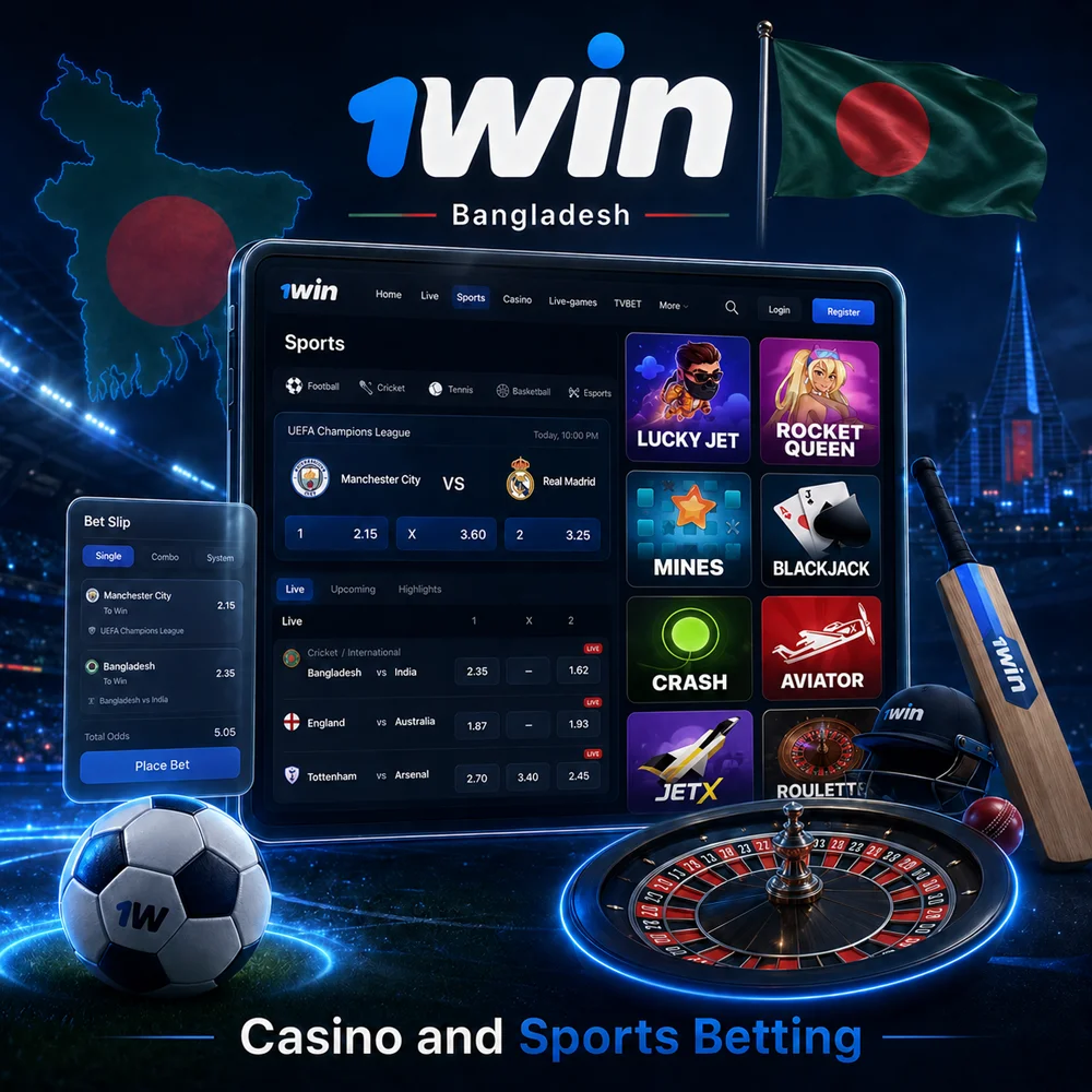1win bangladesh casino and sports betting