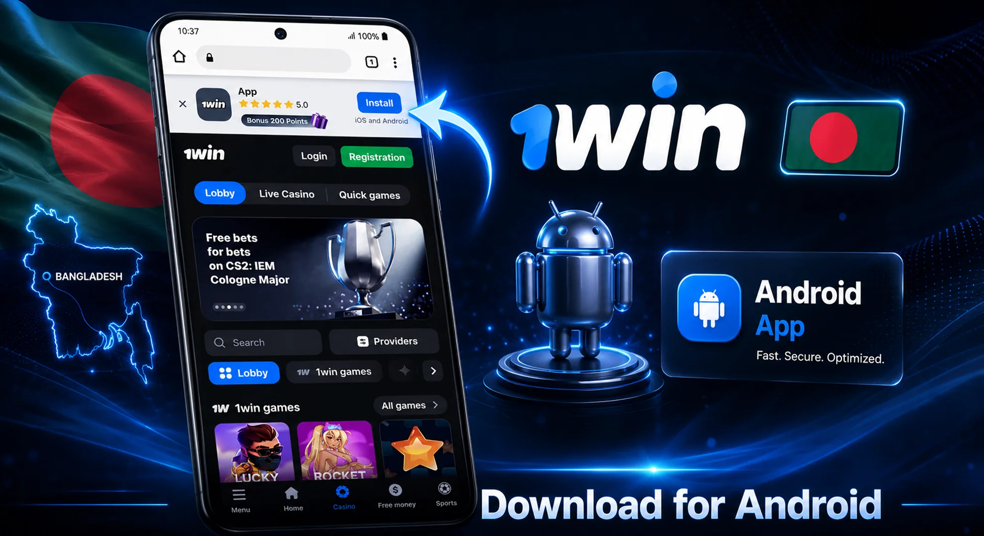 download 1win apk for android